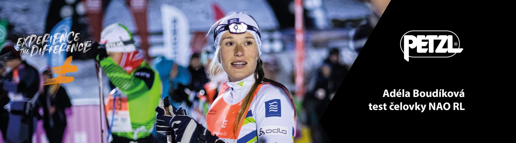 Adéla Boudíková otestovala čelovku Nao RL