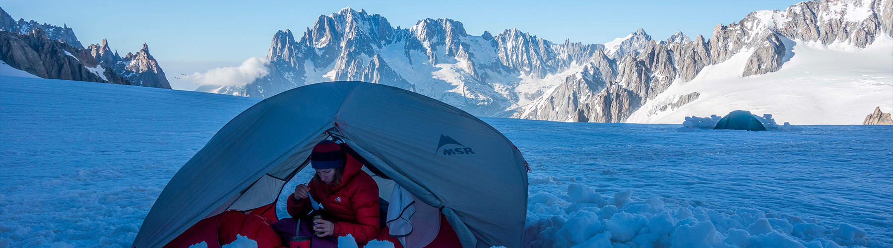 Kde máme stan aneb jak obstál stan MSR v Alpách?