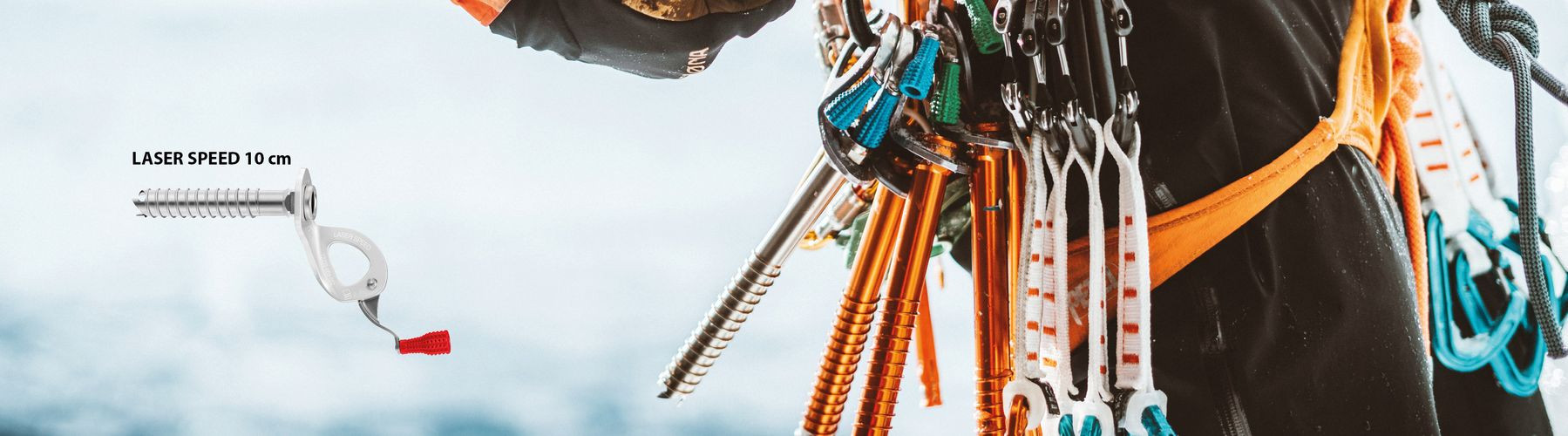 Stažení šroubů do ledu Laser Speed 10 cm