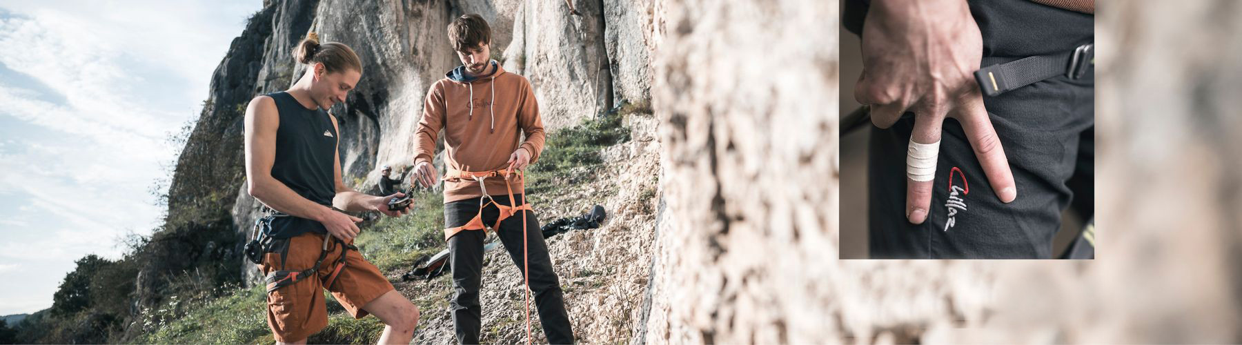 Oblečení pro sportovní lezce
